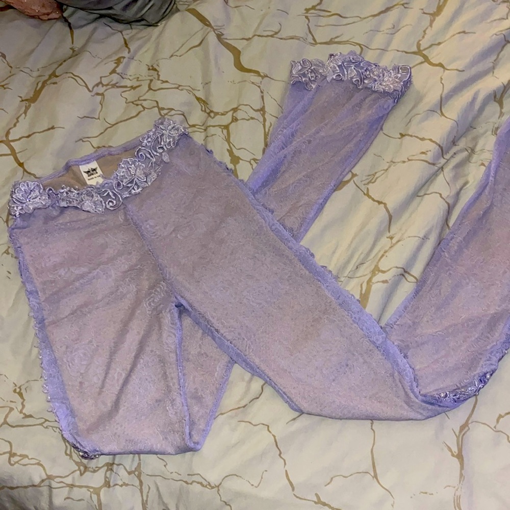 Purple pants